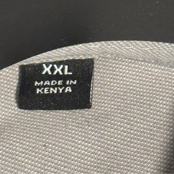 DKNY Long Sleeve Shirt XXL Light Gray Natural Stretch Mens Apparel Office Work - Picture 5 of 7